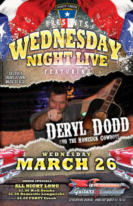 Wednesday Night Deryl Dodd Poster