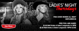 Ladies Night Thursdays @ Guitars & Cadillacs Dallas | Dallas | Texas | United States
